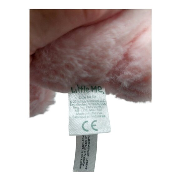 Little Me Plush Pink Bunny Rabbit Stuffed Animal 8" 2014 Easter - Picture 4 of 7